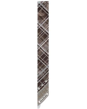 Acne Studios Silk Scarves - Metallic