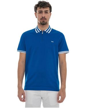 Harmont & Blaine Polo Shirts - Blue