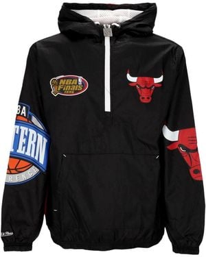Mitchell & Ness Light Jackets - Black