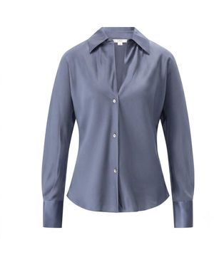 Vince Seidenbluse - Blau