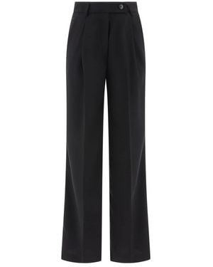 F.it Wide Trousers - Zwart