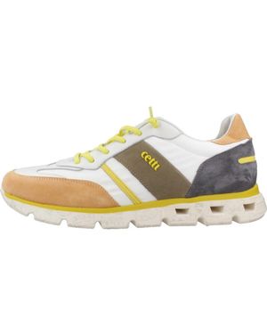 Cetti Schoenen ,Veelkleurig ,Leer Deportivo Cordones - Wit