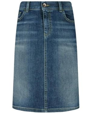 Emporio Armani Denim Skirts - Blue
