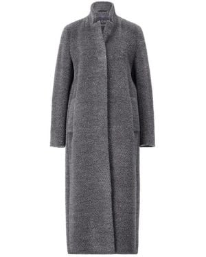 Cinzia Rocca Single-Breasted Coats - Grigio