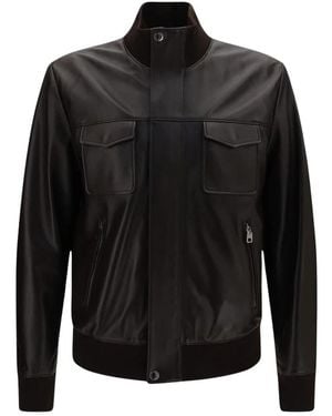 Dolce & Gabbana Bomber Jassen - Zwart