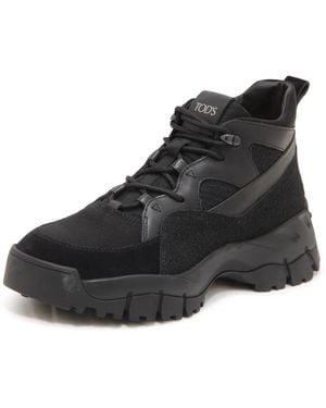 Tod's Lace-Up Boots - Black