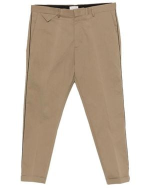 Low Brand Slim-Fit Trousers - Natural