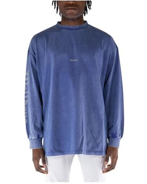 we11done Long Sleeve Tops - Blu
