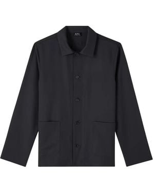 A.P.C. Kerlouan Jas - Blauw