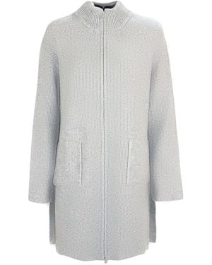 Kangra Long Knitwear - Gris