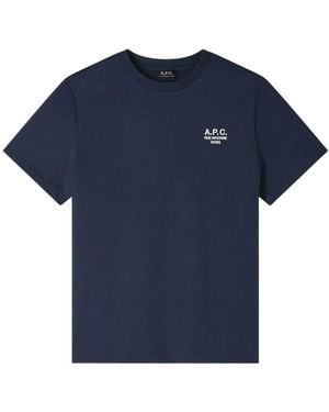 A.P.C. T-Shirts - Azul