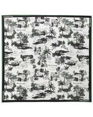 KARL LAGERFELD Silky Scarves - Metálico