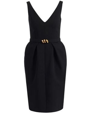 Max Mara Mseulivo Jurk - Zwart