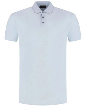 Zanone Polo Shirts - Blue