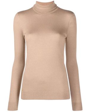 Ralph Lauren Gerippter Rollkragenpullover - Natur