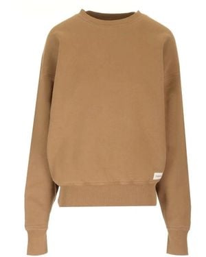 Saint Laurent Sweatshirts - Natural