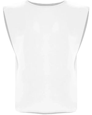 Kocca Sleeveless Tops - Bianco