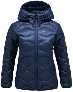 Peak Performance Helium Down Hood Jacket - Blauw