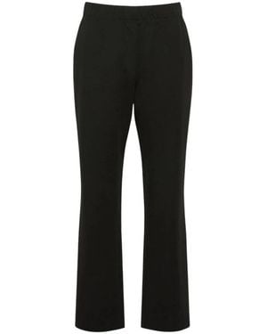Weekend by Maxmara Cropped Trousers - Negro