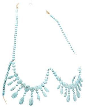 Cult Gaia Necklaces - Blue