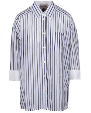 Semicouture Shirts - Blue