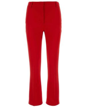 Valentino Garavani Wide Trousers - Red