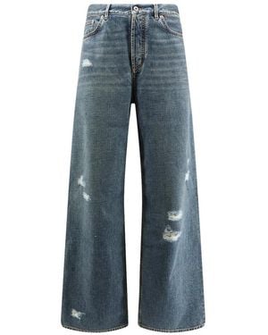 Dior Wide Jeans - Blu