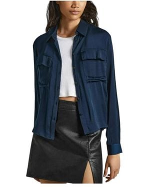 Pepe Jeans Light Jackets - Blue