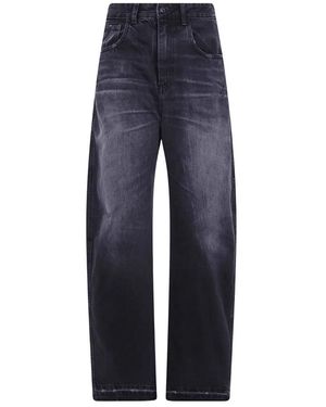 Lois Jeans ,Zwart ,Katoen Dali Jeans - Blauw
