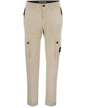 Stone Island Slim-Fit Trousers - Neutro