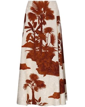 Johanna Ortiz Maxi Skirts - Marrón