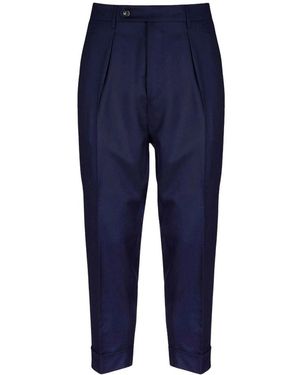 Berwich Suit Trousers - Blue