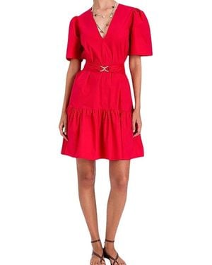 Twinset Short Dresses - Rojo