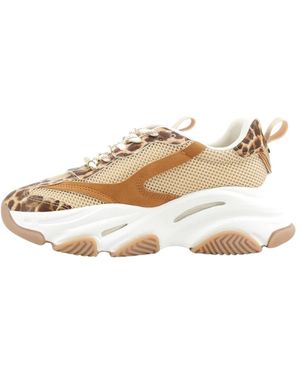 Steve Madden Schoenen ,Bruin ,Possession-E Sneaker - Metallic