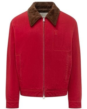 Ami Paris Light Jackets - Rojo