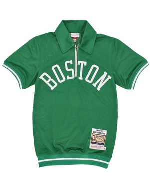 Mitchell & Ness Boston Celtics Nba Shooting Shirt 1962 - Grün