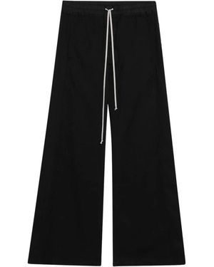 Rick Owens Wide Trousers - Black