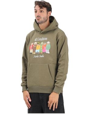 Market Hoodies - Groen