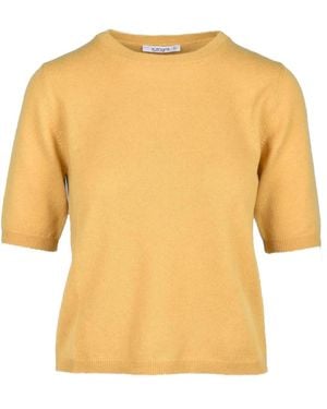 Kangra Maglione lana e cashmere - Giallo