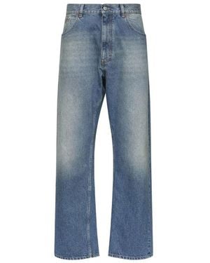 MM6 by Maison Margiela Straight Fit Jeans - Blue