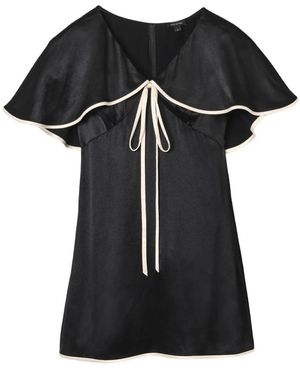 Marc Jacobs Cape Mini Kleid - Schwarz