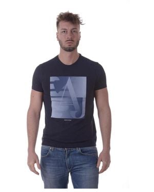 Armani Jeans T-Shirts - Blue