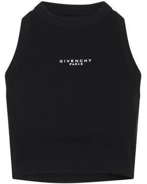 Givenchy Sleeveless Tops - Black