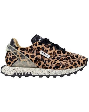 RUN OF Sneakers - Marrón