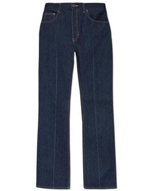 McQueen Straight-Leg Jeans - Blau