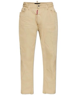 DSquared² Cropped Jeans - Natural