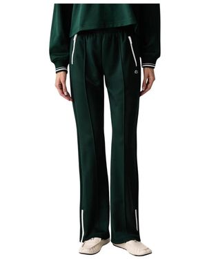 Lacoste Broeken ,Groen ,Katoen Flared Geplooide Joggingbroek - Zwart