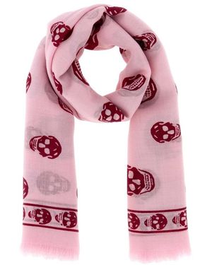 McQueen Scarves - Pink