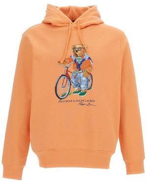 Polo Ralph Lauren Hoodies - Orange