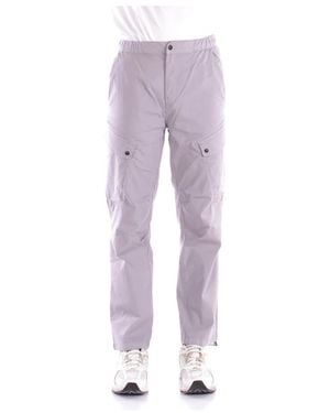 Napapijri Straight Trousers - Purple